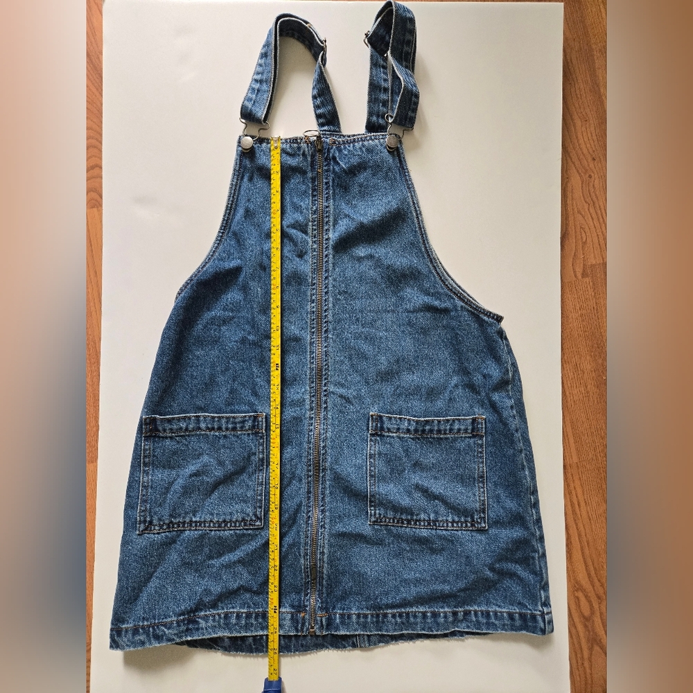 Wild Fable Denim Overall Dress - Picture 3 of 5
